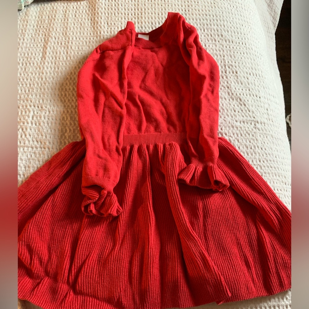 Gap Red sweater Dress